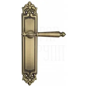 Дверная ручка Venezia 'PELLESTRINA' на планке PL96 матовая бронза