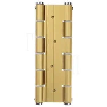 Двойная пружинная(барная) петля Justor 5914 180x133x4 матовое золото