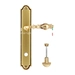 Дверная ручка Extreza 'EVITA' (Эвита) 301 на планке PL03, французское золото (wc)