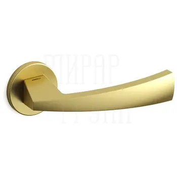 Дверная ручка на розетке Mandelli 'Mitos' 1131 матовое золото