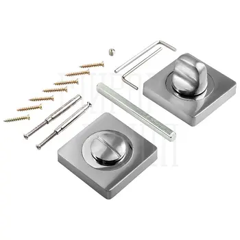 Завертка квадратная к ручкам PUERTO INBK AL 02 полированный хром