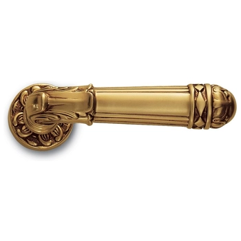 Дверная ручка на розетке Salice Paolo 'Versailles' 3100/3085 французское золото