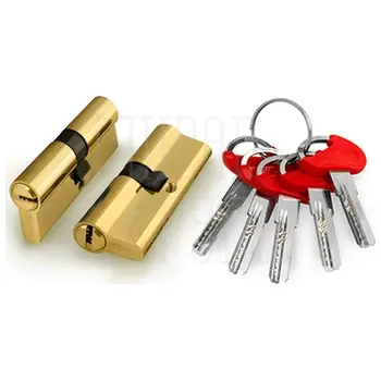 Цилиндровый механизм Fuaro (Фуаро) DD-PRO5000Key 70 mm (30+10+30) латунь