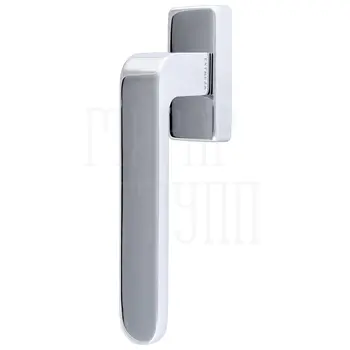 Ручка оконная Extreza Hi-tech 'RUBI' (Руби) 121 HW полированный хром