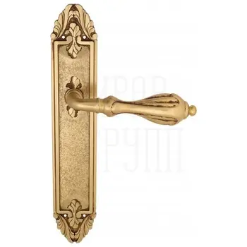 Дверная ручка Venezia 'ANAFESTO' на планке PL90 французское золото