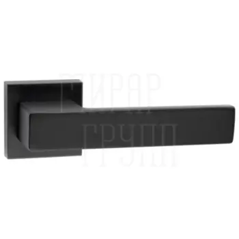 Дверная ручка на квадратной розетке Fimet 'Elle' 132C (201) черный