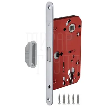 Корпус Fuaro (Фуаро) врезного замка MAGNM85C-50/BL INOX сатинированный хром