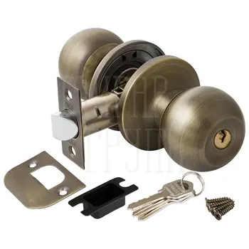 Ручка Punto (Пунто) защелка DK672/ET (6072/E) (кл./фик.) матовая бронза