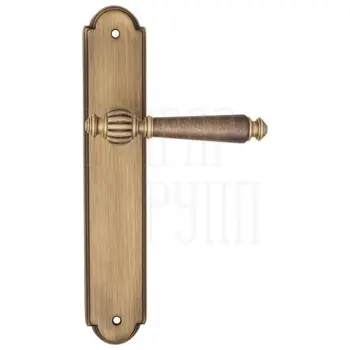 Дверная ручка Fratelli Cattini 'MARANI' на планке PL257 матовая бронза