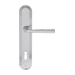 Дверная ручка Extreza 'SANDRO' (Сандро) 332 на планке PL05, полированный хром (key)