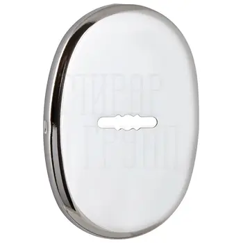 Накладка Fuaro (Фуаро) на сувальдный замок ESC.S.ECO/OV.475 (ESC 475 eco) хром