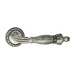Дверная ручка на розетке Venezia "OLIMPO" D2, натуральное серебро