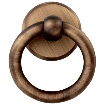 Ручка-гонг Melodia Ring 600 матовая бронза