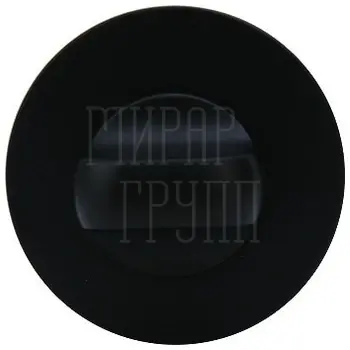 Завёртка круглая сантехническая SILLUR OL (антибакт. покрытие) черный