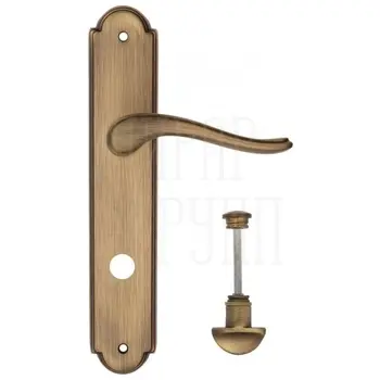 Дверная ручка Fratelli Cattini 'LAVERA' на планке PL257 матовая бронза (wc-2)