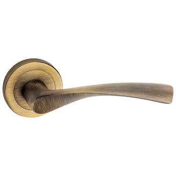 Ручка латунная на розетке Pasini 'Ninfa' 3471 (0037) матовая бронза