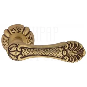 Дверная ручка на розетке Venezia 'FENICE' D5 французское золото