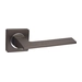 Дверные ручки Puerto (Пуэрто) INAL 531-02 на квадратной розетке, матовый черный никель