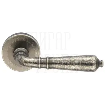 Ручка латунная на розетке Pasini 'mod.800' 0031 (0037) античное серебро