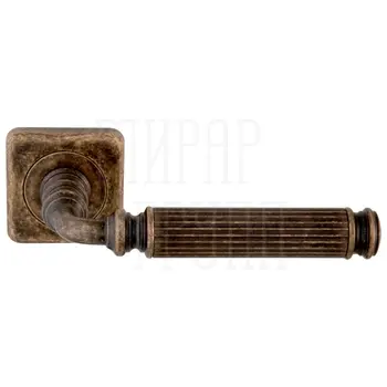 Дверная ручка на розетке Melodia 290 Z1 'Ranja' античная бронза