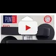 Дверные ручки Punto (Пунто) на круглой розетке 