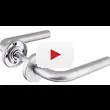 Дверные ручки на раздельном основании Fuaro (Фуаро) DSS-0201/19 INOX 304