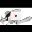 Дверная ручка-защелка Fuaro (Фуаро) DK637 (фик.)