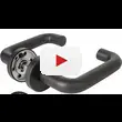 Комплект Fuaro (Фуаро) дверных ручек с накладками под цилиндр FR.DH57.0219 NE (DH-0219 NE) 9x140 мм