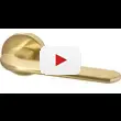 Дверная ручка Armadillo на круглой розетке 