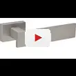 Дверная ручка на прямоугольной розетке Tupai Linha 2730 RE Q2