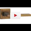 Дверная ручка Punto (Пунто) на квадратной розетке 