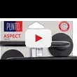 Дверная ручка Punto (Пунто) на круглой розетке 