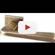 Дверная ручка Armadillo на квадратной розетке 
