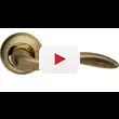 Дверная ручка Armadillo на круглой розетке 