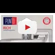 Дверная ручка Punto (Пунто) на квадратной розетке 