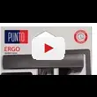 Дверная ручка Punto (Пунто) на квадратной розетке 