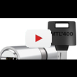 Цилиндровый механизм ключ-ключ Mul-T-Lock (Светофор) MTL400 100 mm (30+10+60)